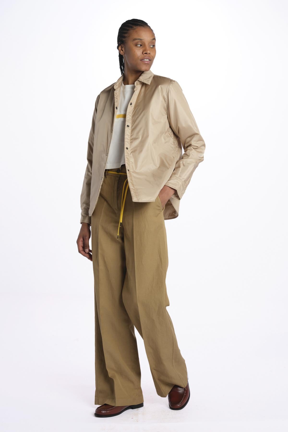Pantalone lino/cotone tinto capo MOD.0188 TERRA aspesi