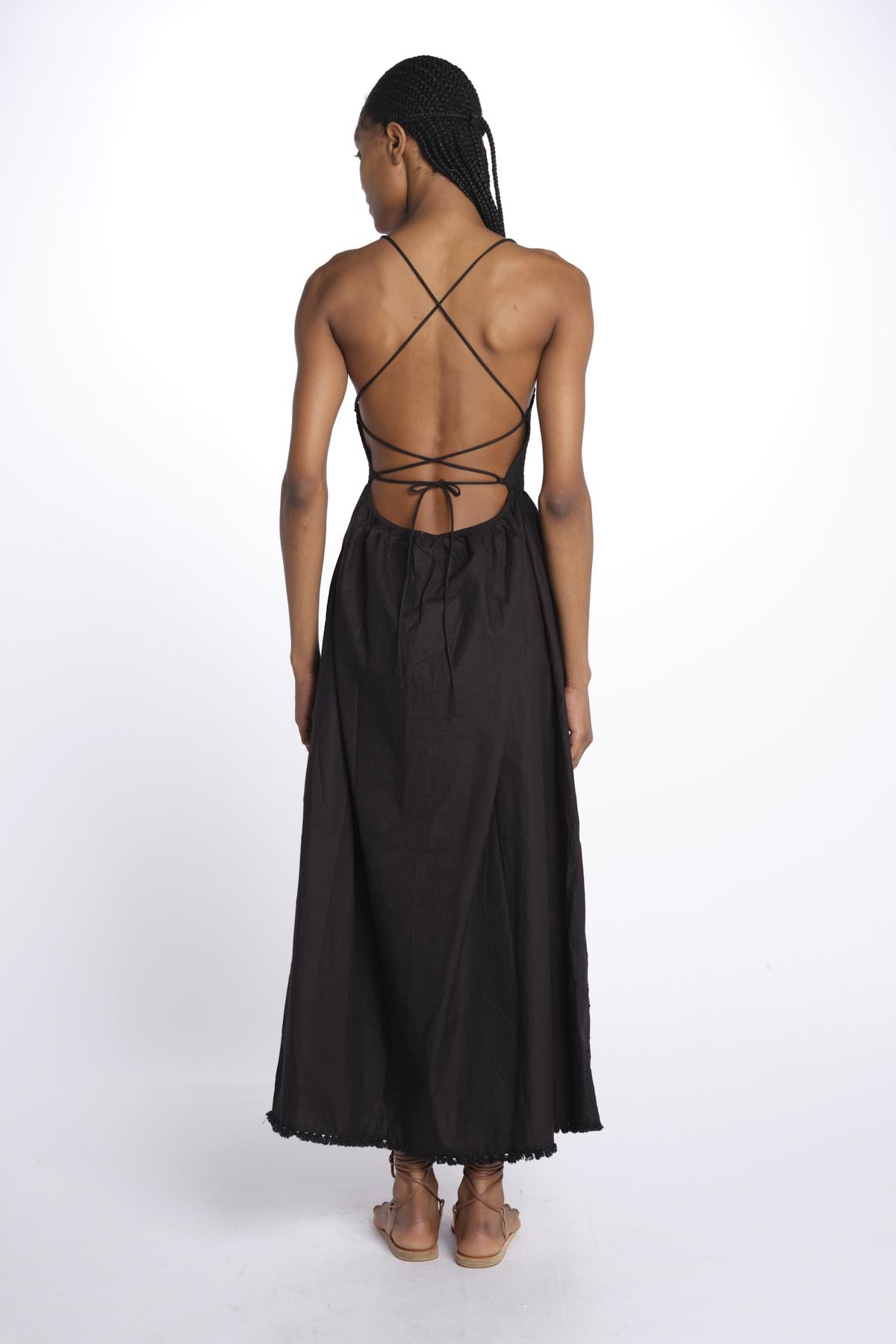 GISELLE abito con spalline L0303 BL louise misha