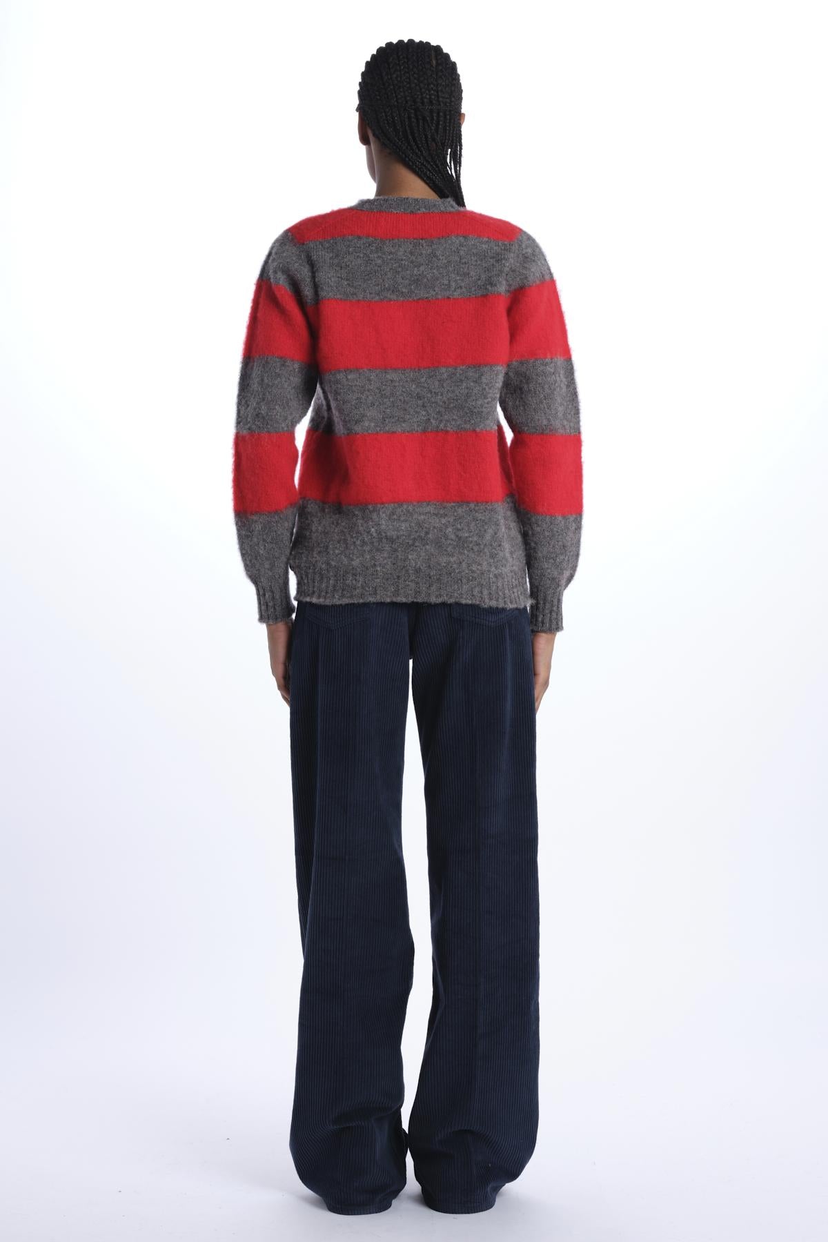 SHAGGY BEAR CHUNKY STRIPES FOREST howlin'