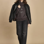 felpa con cappuccio. JWSS01607 CARBONE 021 zadig & voltaire
