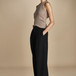 pantaloni in tela lana NOEMI BLACK true avenue