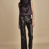 top senza manica con drappeggio TUX F25-141 039 CHOCOLAT oscar