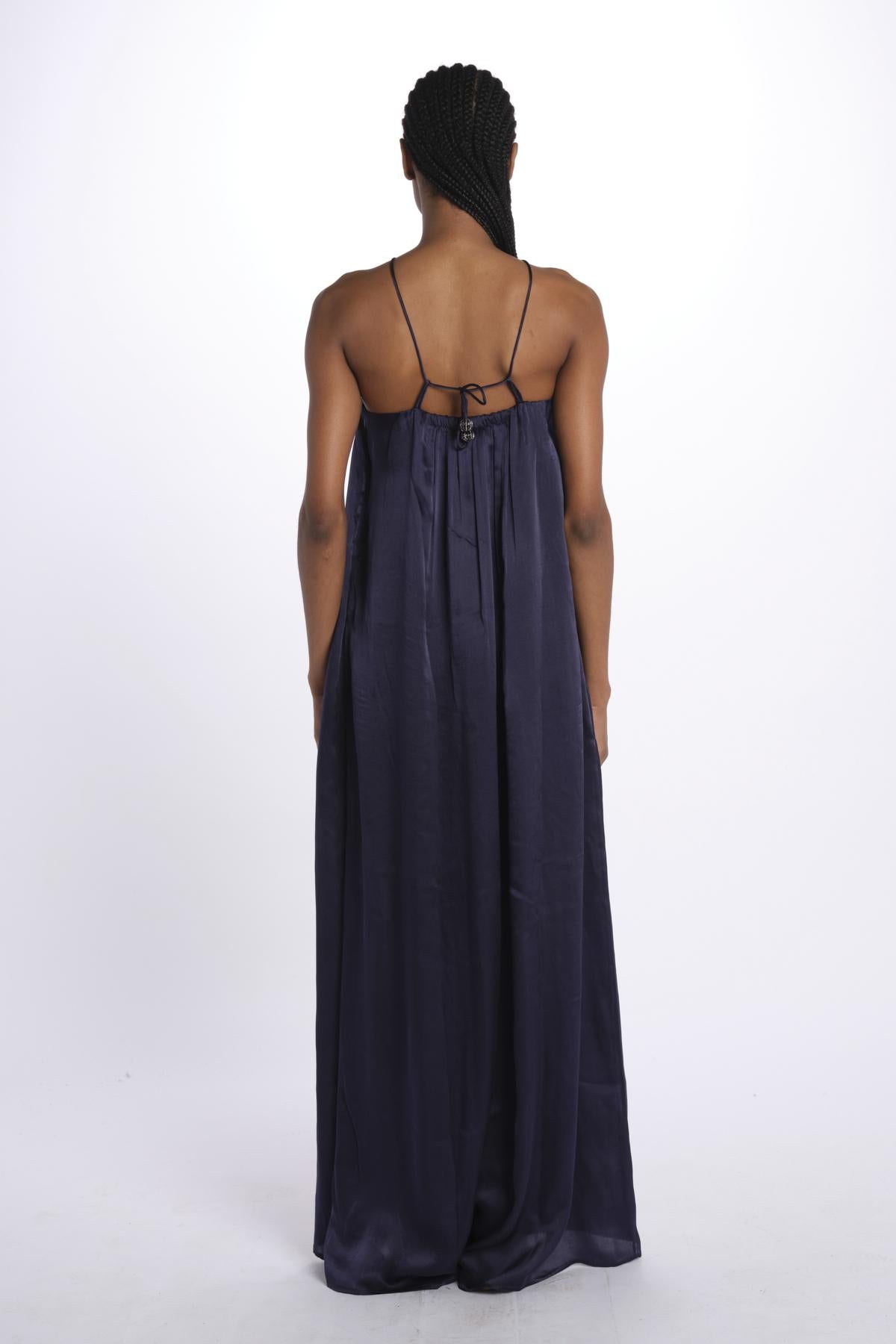 MED 3 DRESS BE24546 NAVY milaura