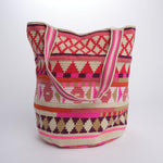 RAVEN shoppin bag G12W-0005-3090 PINK RED guanabana