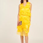 Top Fiori Applicati SS2149 SUNNYYELLOW paskal