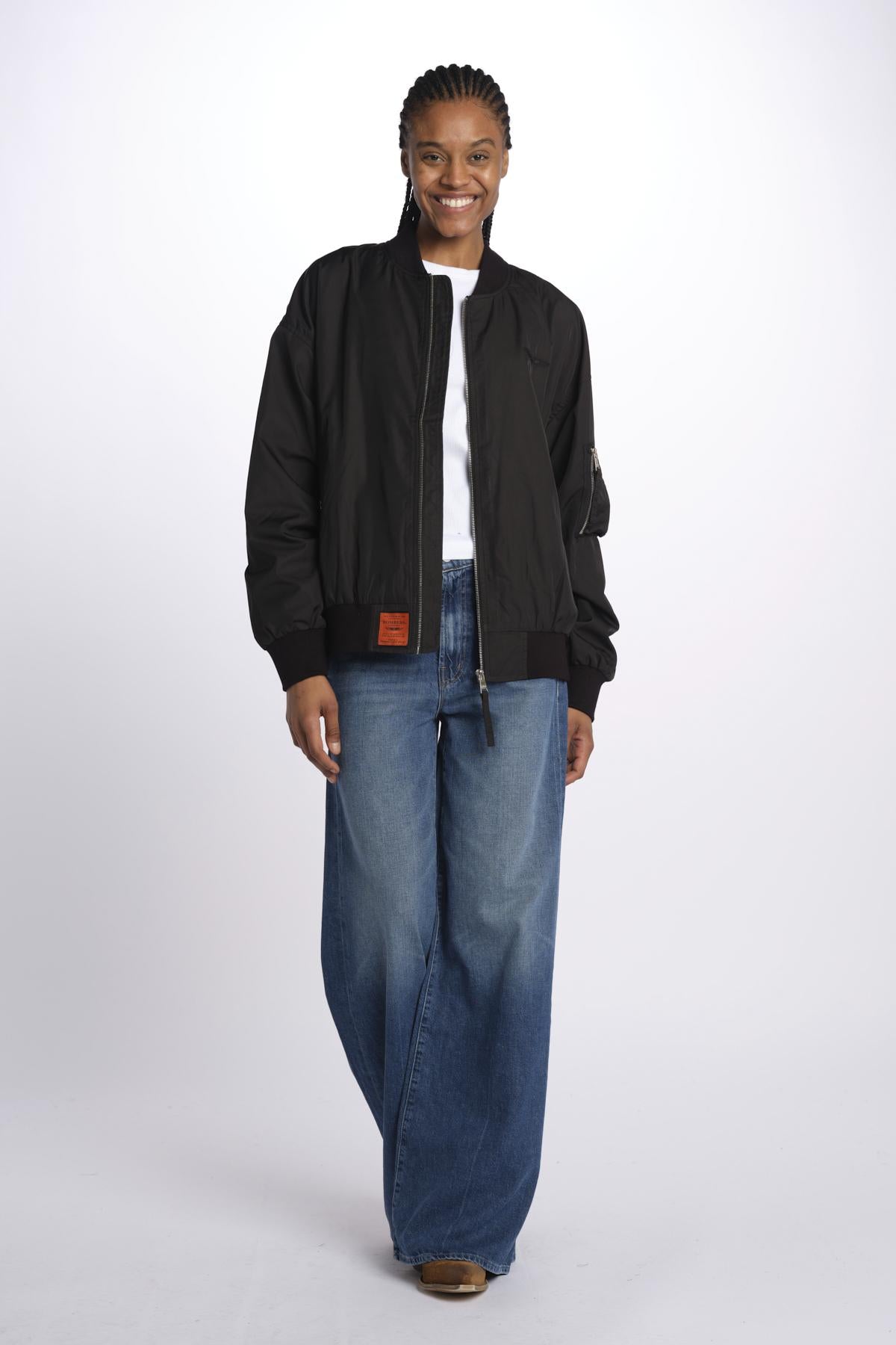 MA200 bomber U peso leggero EVMA200B5 BLK bombers original