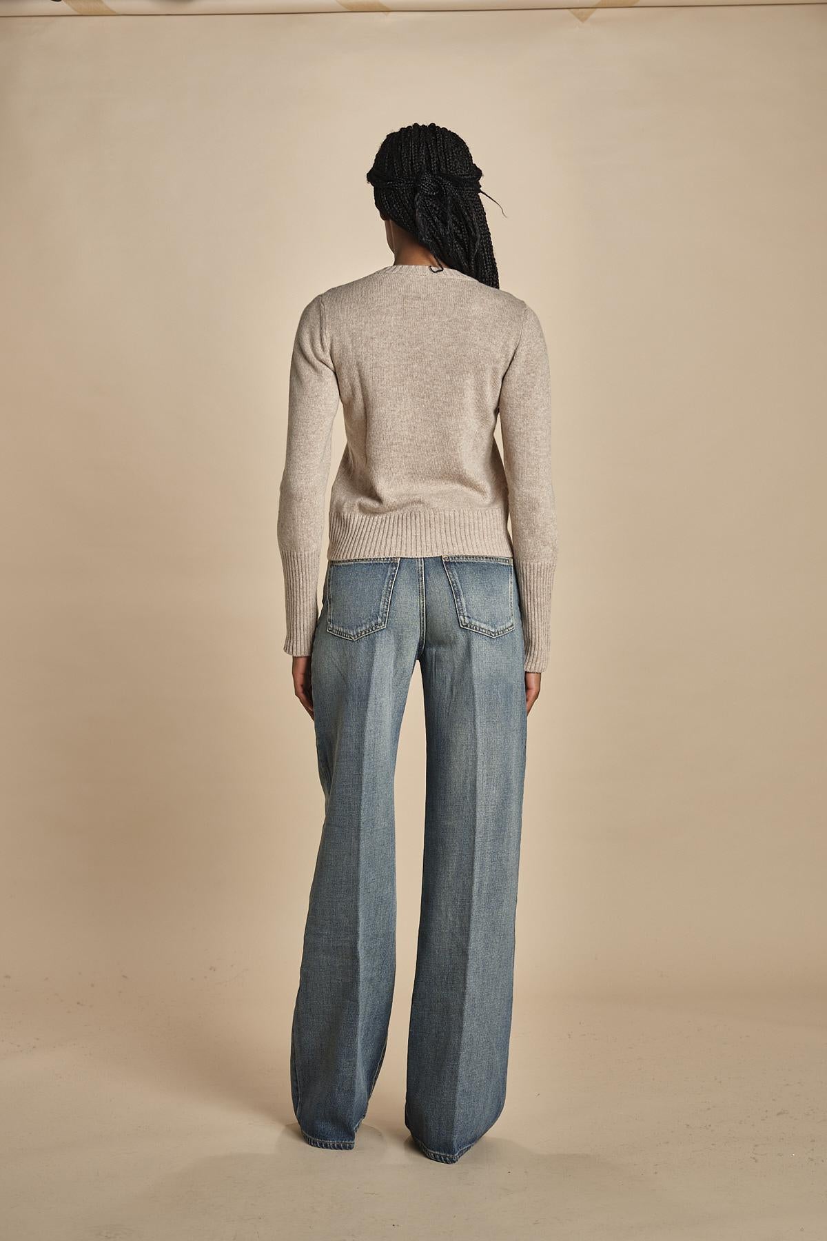 d2501005 girocollo slim by milaura. d2501005 806 CUMINO milaura
