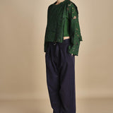 CECI top pizzo m/l 019 GREEN sea ny