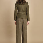 giacca sahariana. WWOW01681 LEAVES 308 zadig & voltaire