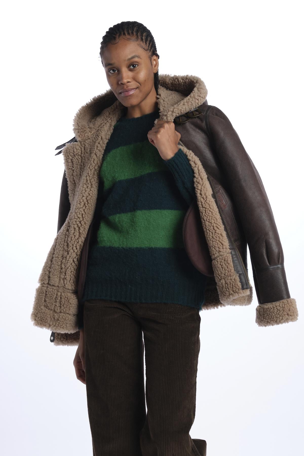 SHAGGY BEAR CHUNKY STRIPES THUNDER howlin'