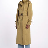 Trench lungo IO111146 BE455 ivy oak