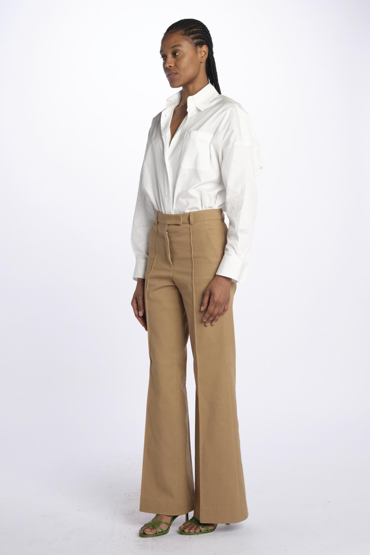 Pantalone OTTAVIA nervature lungo OTTAVIA 18 quelledue