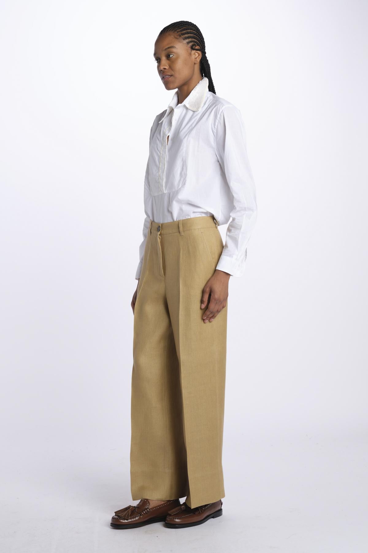 Pantalone MAMI cropped tasche dietro MAMI250805 112 quelledue