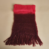 sciarpa mohair bicolore. CHA SEAFOAM hinterveld