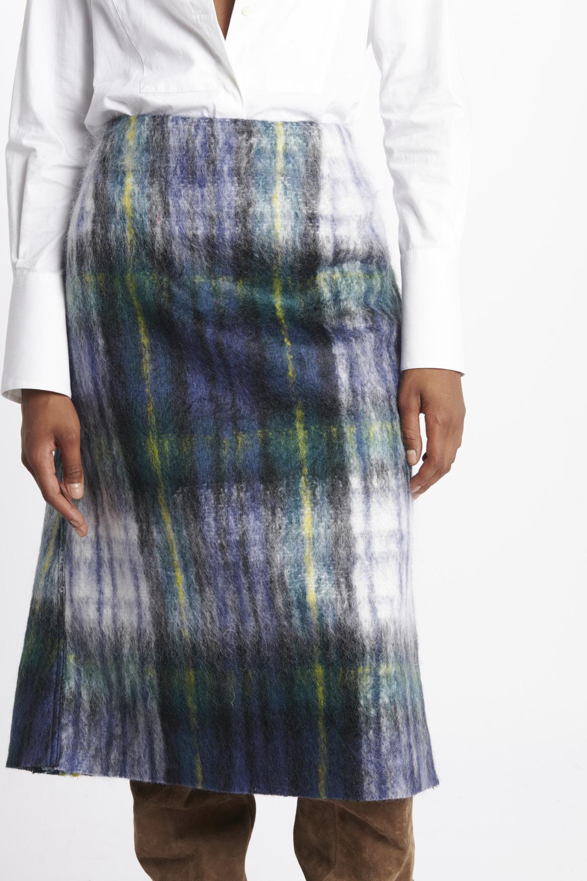 SECRETWOMO WOVEN GREEN TARTAN sofie d'hoore
