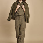 camicia militare. WWSH02247 LEAVES 308 zadig & voltaire