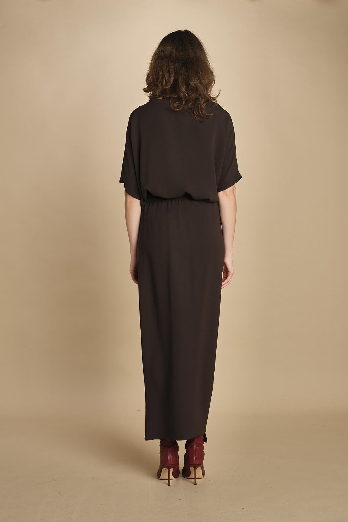 gonna pareo. T2716G DARK BROWN dusan