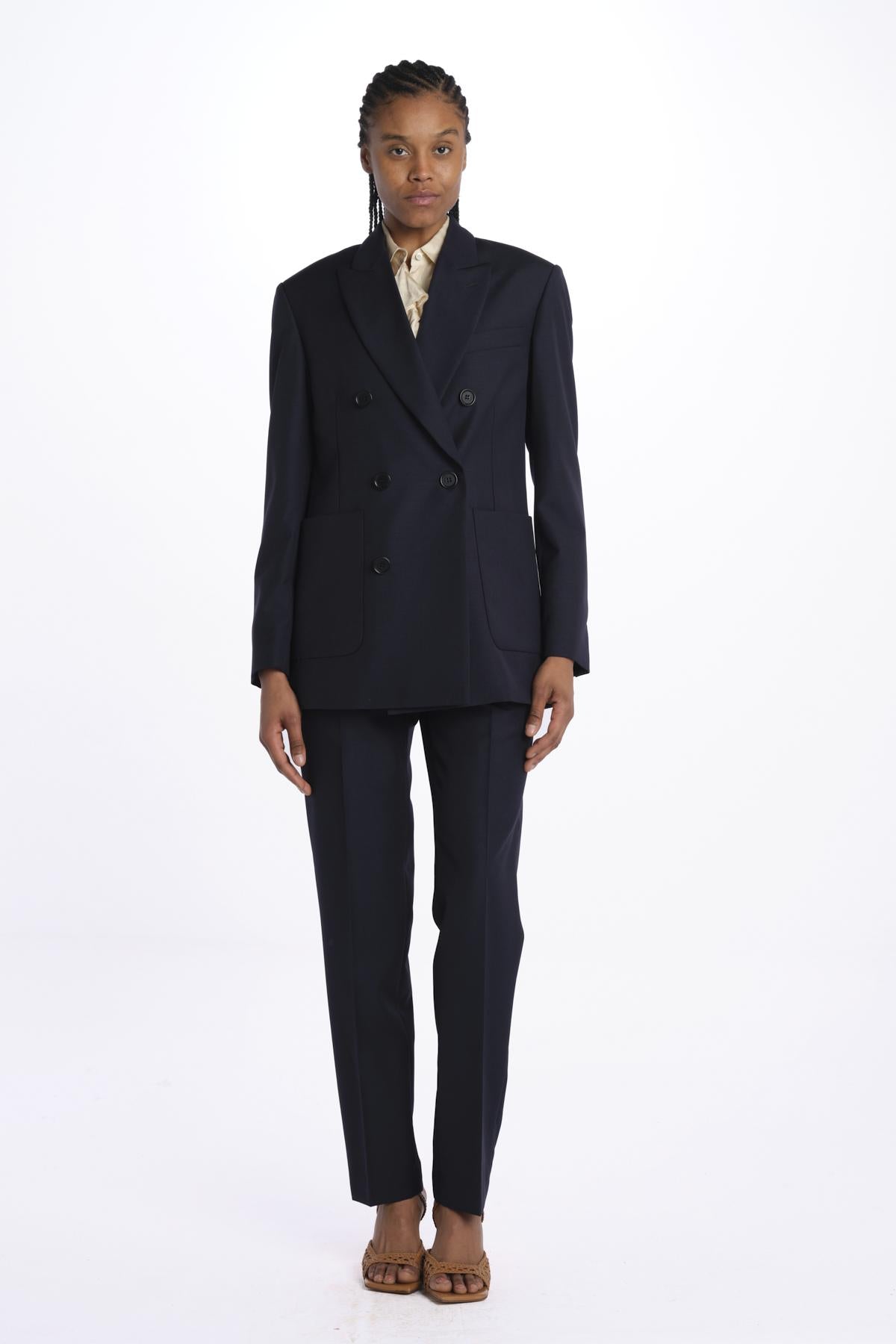 Completo mohair MOD.1012 NAVY aspesi