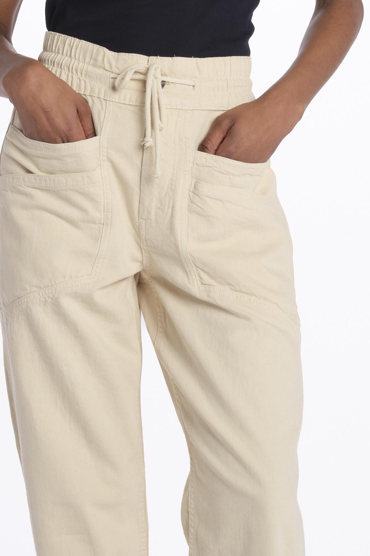 Denim con coulisse FIMA ECRU ba&sh