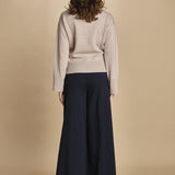 maglia mezza zip MIL14 25468 JUTE milaura