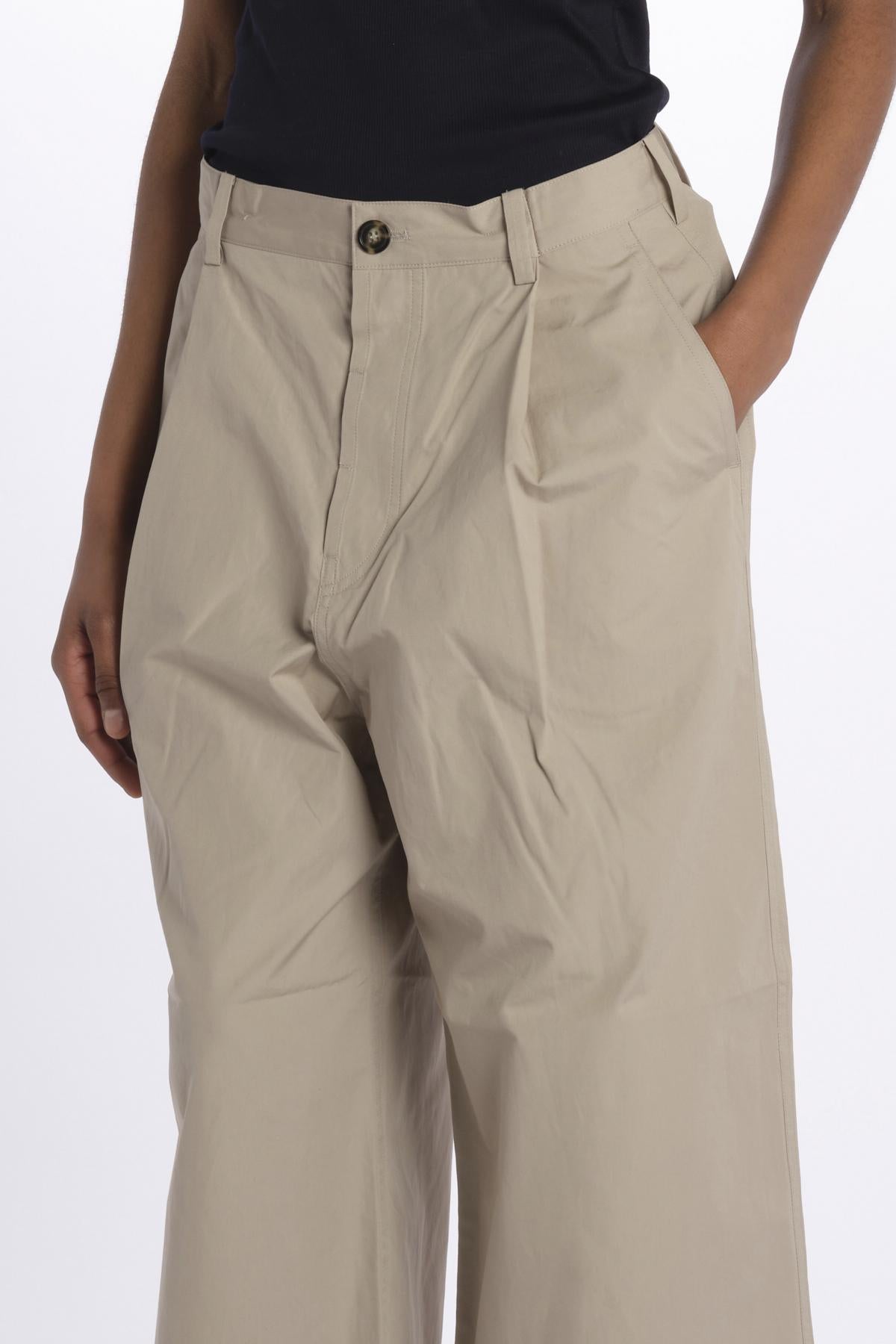 Pantalone over con pences PASADENA SAND sofie d'hoore