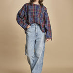 camicia girocollo scozzese GALATEA CHB CHECK B bellerose