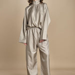 PASCH pantalone in seta con coulisse PASCH STONE sofie d'hoore