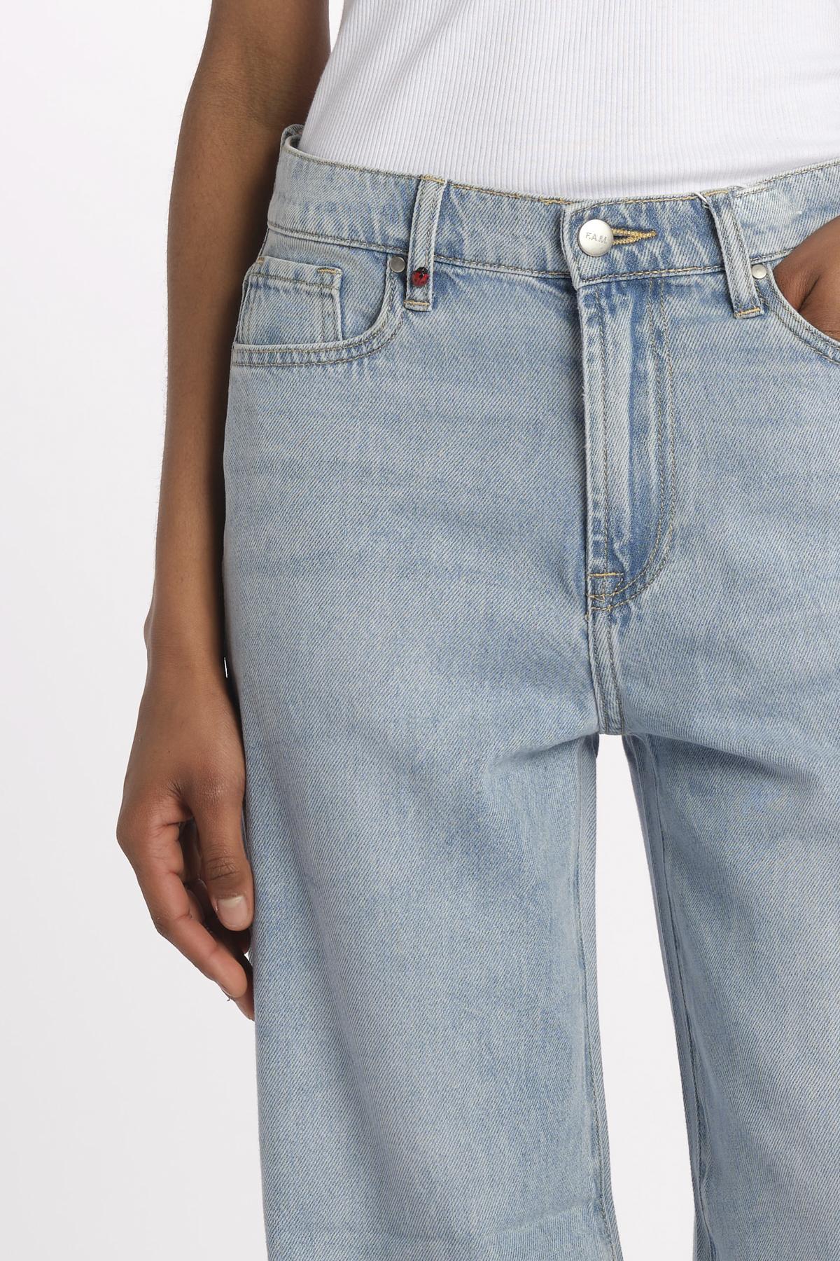 FLORA denim large fl 18 l by fam. FLORA BLUE fam
