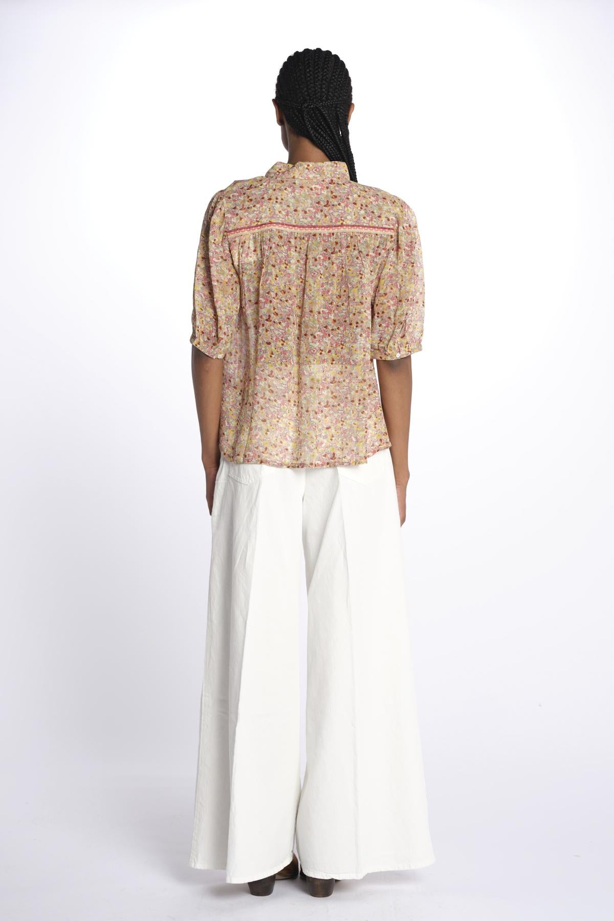 Camicia LARK fiorellini LARK ROSE ba&sh