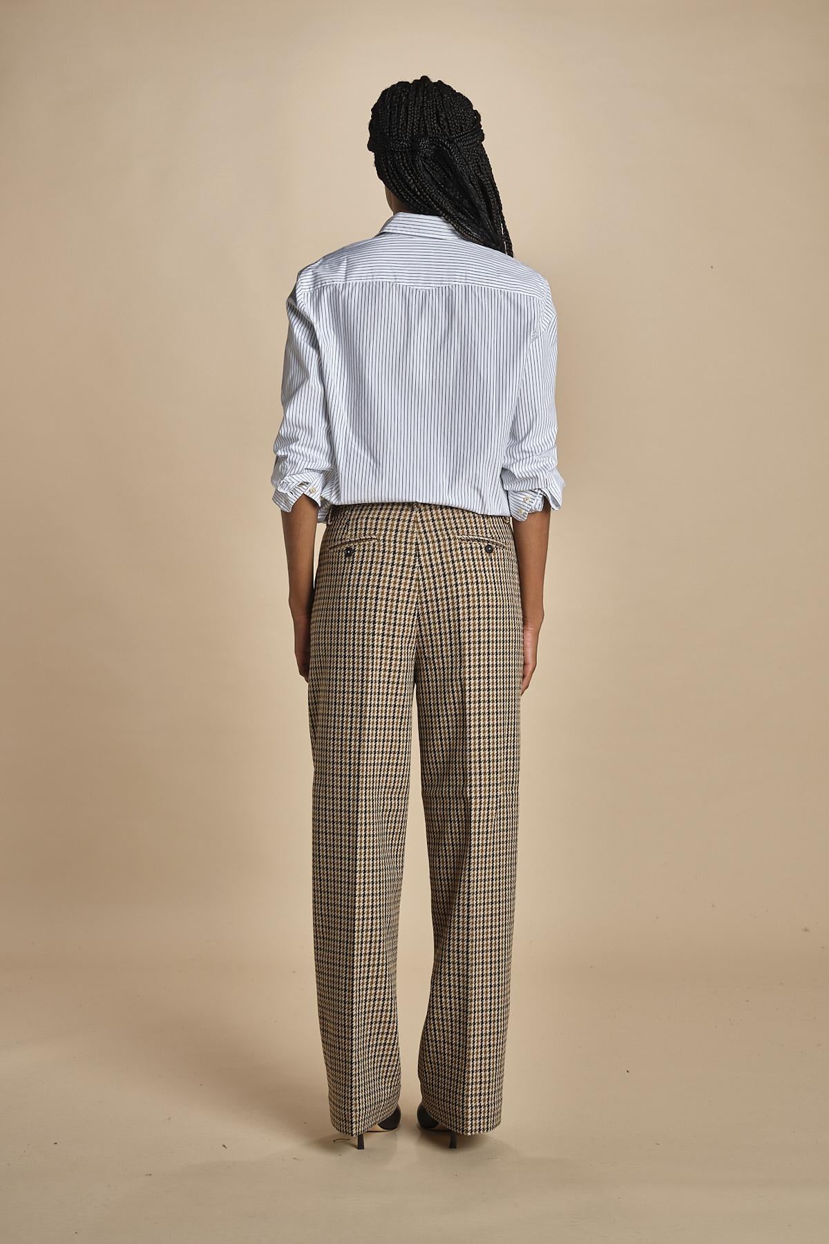 Pantalone LAMIA piedepoule P28D0LAMIA-T3258 Q736 massimo alba