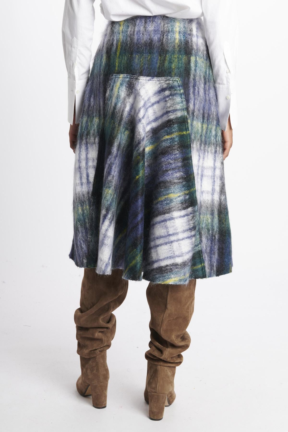 SECRETWOMO WOVEN GREEN TARTAN sofie d'hoore