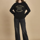 felpa girocollo. JWSL00001 NOIR 001 zadig & voltaire