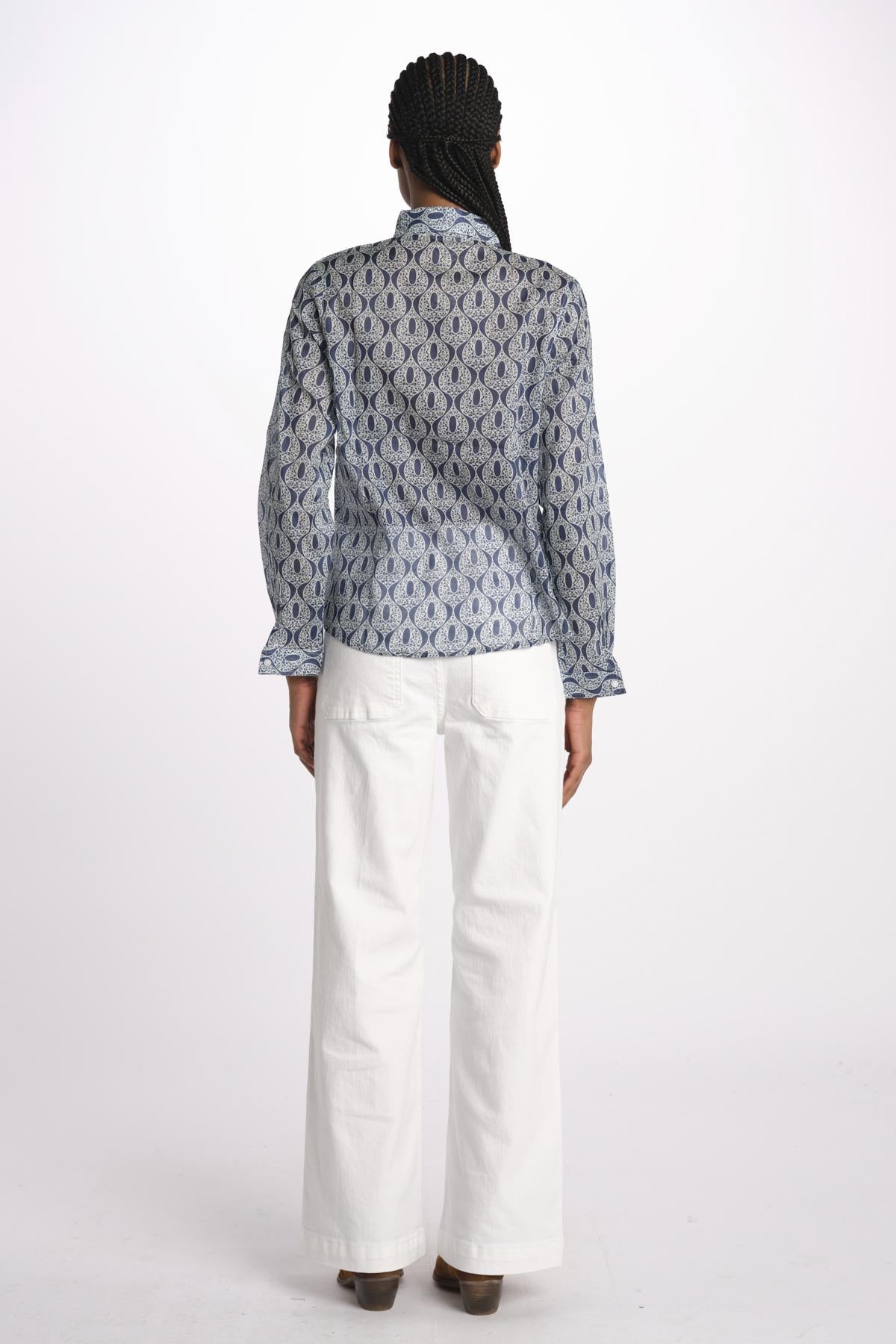 Camicia FLEUR SX7522 4G02 terre rouge