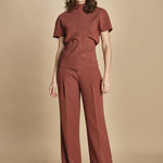 top manica corta con collo alto 31101-313 COCCCIO 57 federica tosi