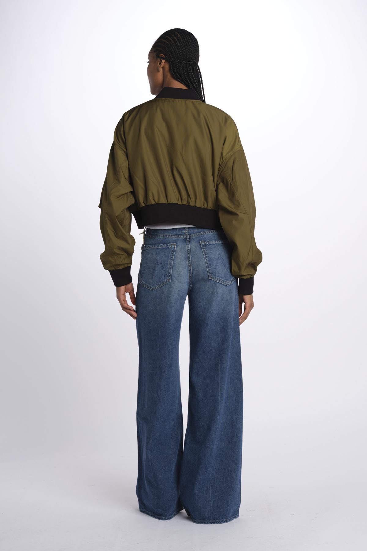 MA202 bomber corto donna EVMA202BE KAKI bombers original