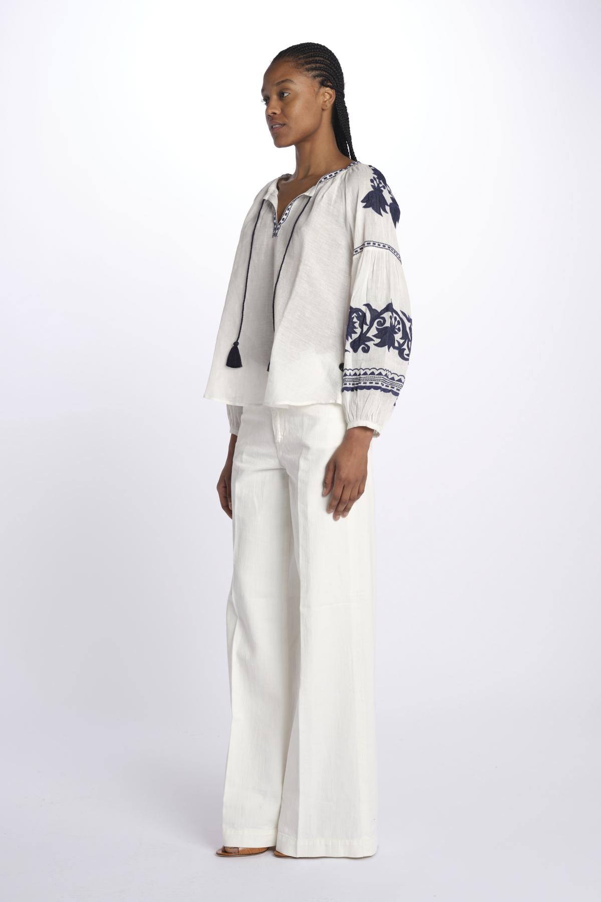 benaras soleil BE24877AWHITE NAVY