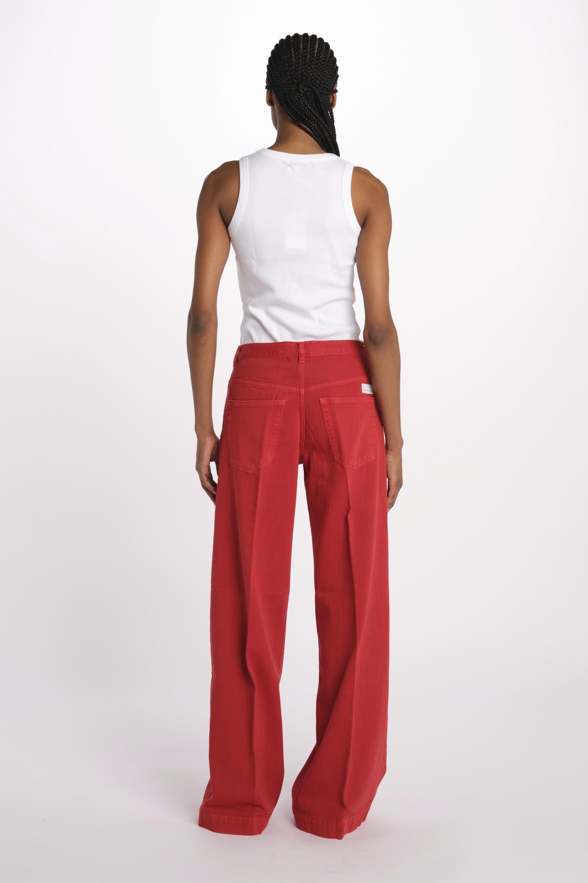 Denim NADIA colorato NADIA NA120 H44 ROSSO nine in the morning