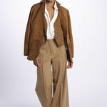 Pantalone ORIANA cropped nervature denim ORIANA540170 18 quelledue