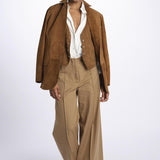 Pantalone ORIANA cropped nervature denim ORIANA540170 18 quelledue