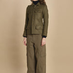 giacca sahariana. WWOW01681 LEAVES 308 zadig & voltaire