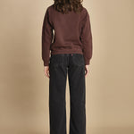 felpa girocollo. JWSS01674 BURGUNDY 540 zadig & voltaire