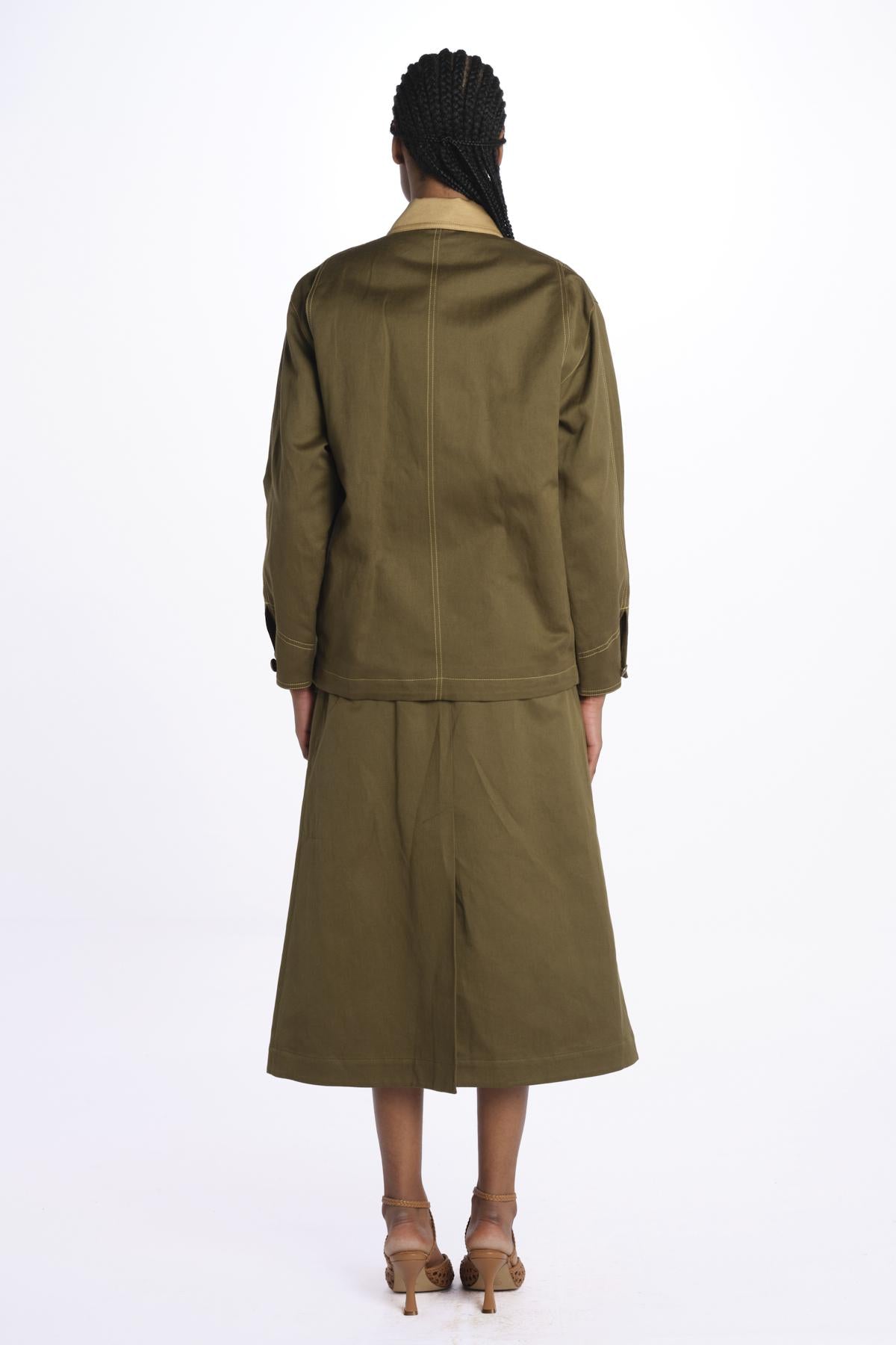 Sahariana MELCHIOR 14V525CO186 KHAKI ines de la fressange