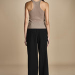 pantaloni in tela lana NOEMI BLACK true avenue