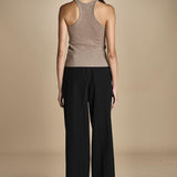 pantaloni in tela lana NOEMI BLACK true avenue