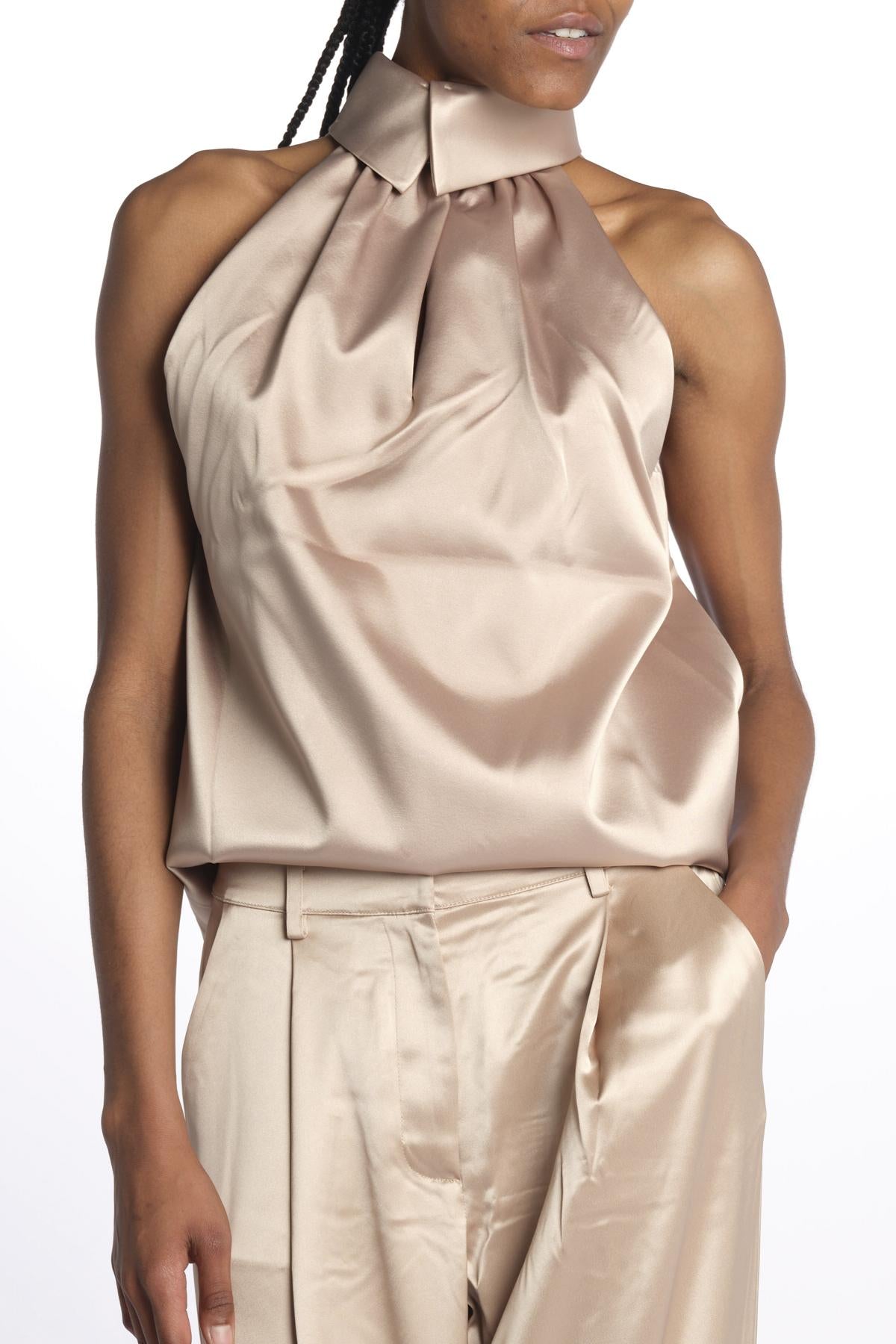 Top MINEA s/m alto 12248202 CHAMPAGNE malina