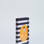 QUAD RIGHE ORIZZ BIANCO BLU milaura