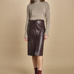 gonna longuette. FELINDRA 4HVH02-V07780 BORDERAX vanessa bruno