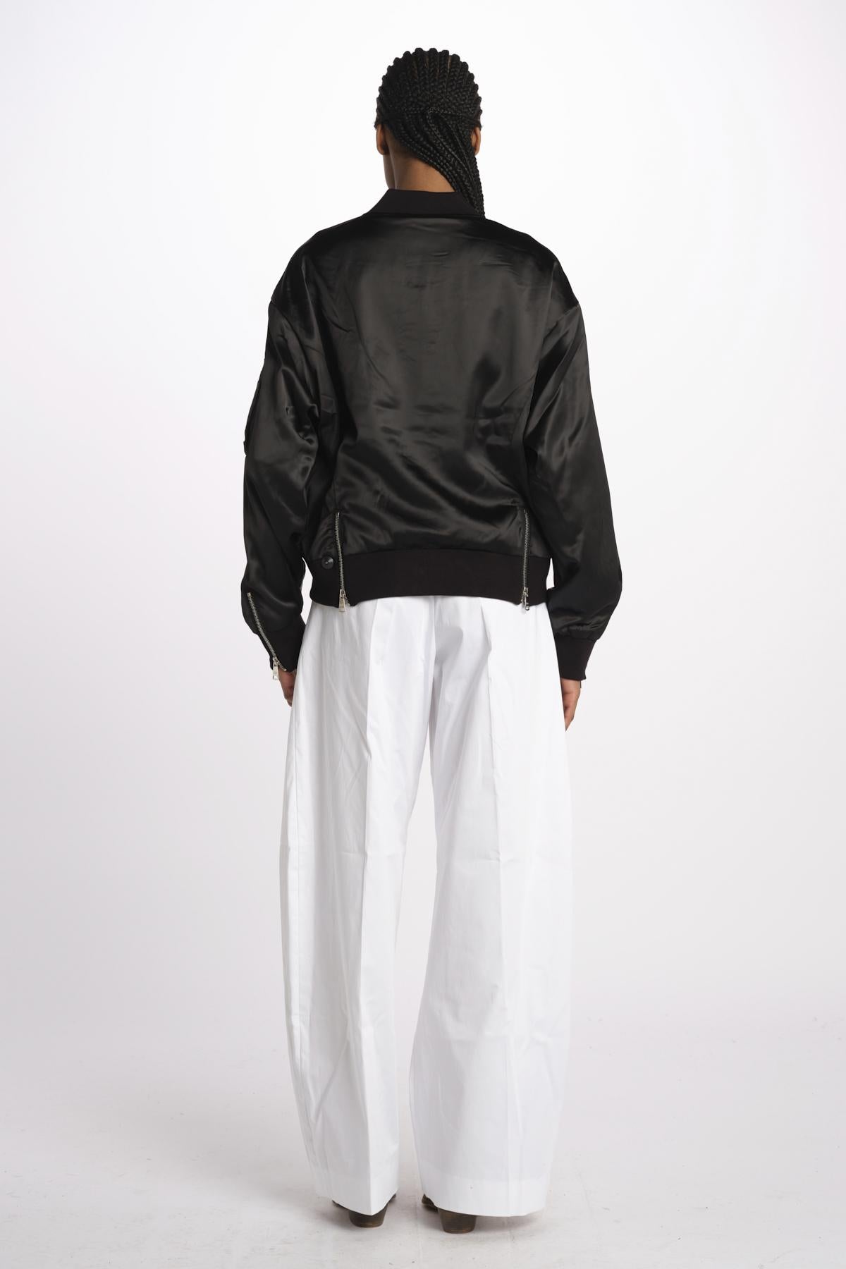 Bomber raso donna DAILY BLACK bombers original