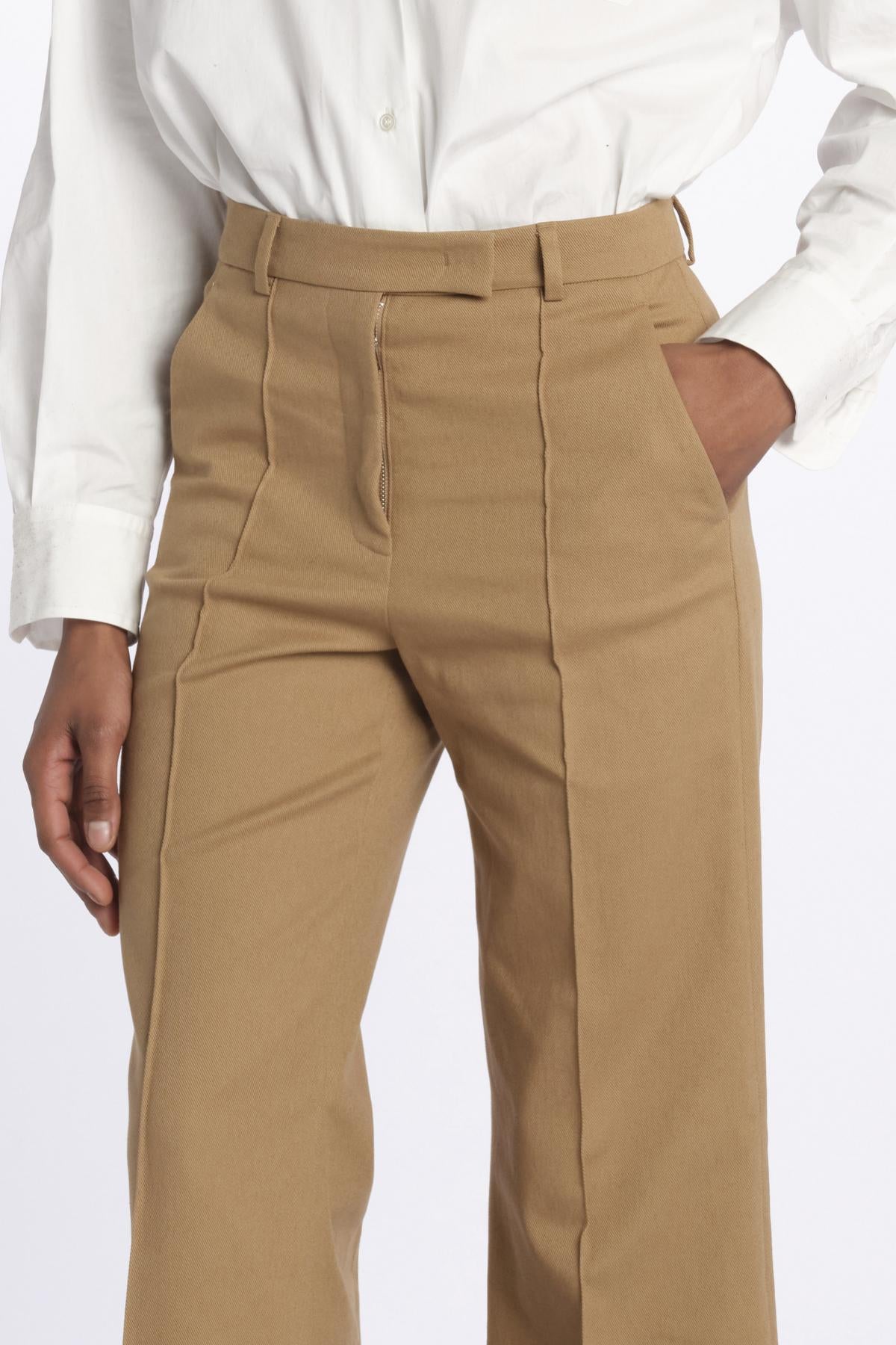 Pantalone OTTAVIA nervature lungo OTTAVIA 18 quelledue