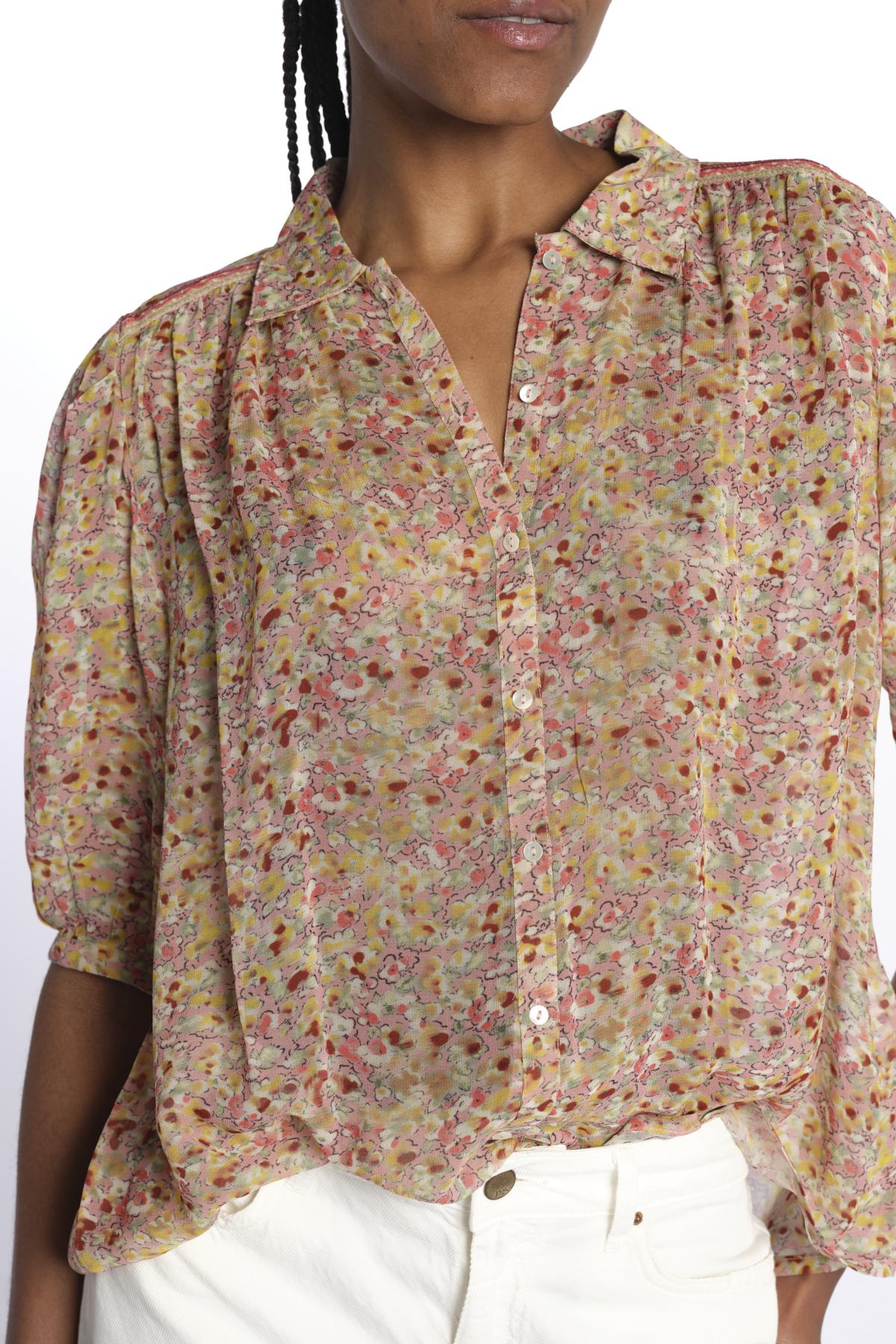 Camicia LARK fiorellini LARK ROSE ba&sh